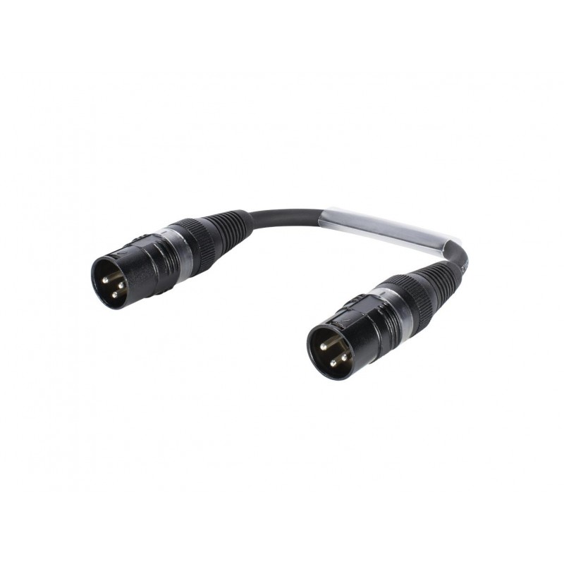 SOMMER CABLE Adaptercable XLR(M)/XLR(M) 0.15m bk